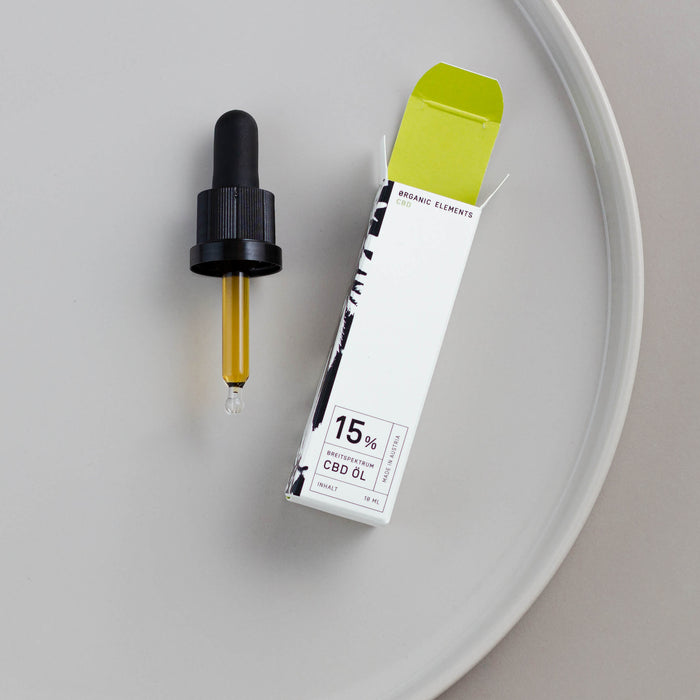 ORGANIC ELEMENTS CBD – Breitspektrum CBD Öl 15%
